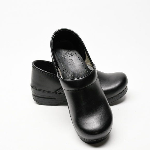 DANSKO Professional Women's Clogs EU 40 Black Leather - Picture 7 of 9